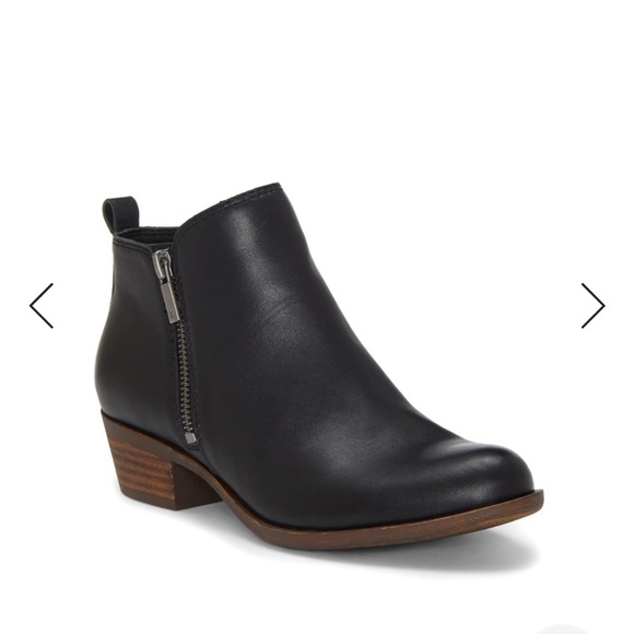 Black Lucky Brand Ankle Booties - Picture 7 of 8